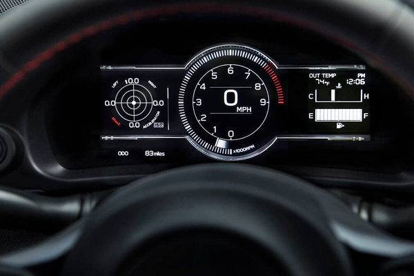 Digital instrument cluster